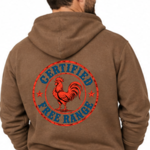 Certified Free Range Tee - HOODIE