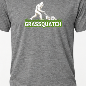Grassquatch on Gray Triblend