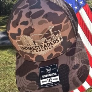 Homesteaders of America Camo Trucker Hat