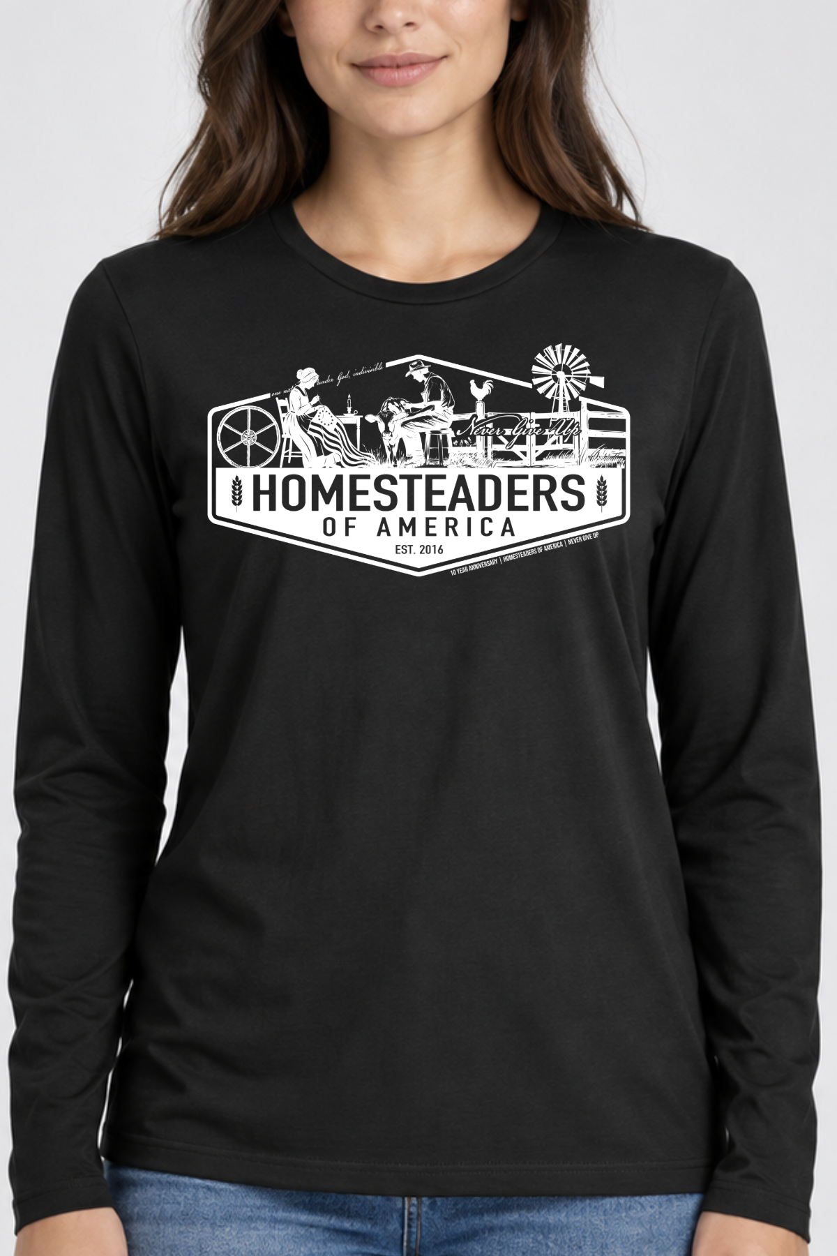 Limited Edition America 10TH Anniversary Long Sleeve Tee - Image 3