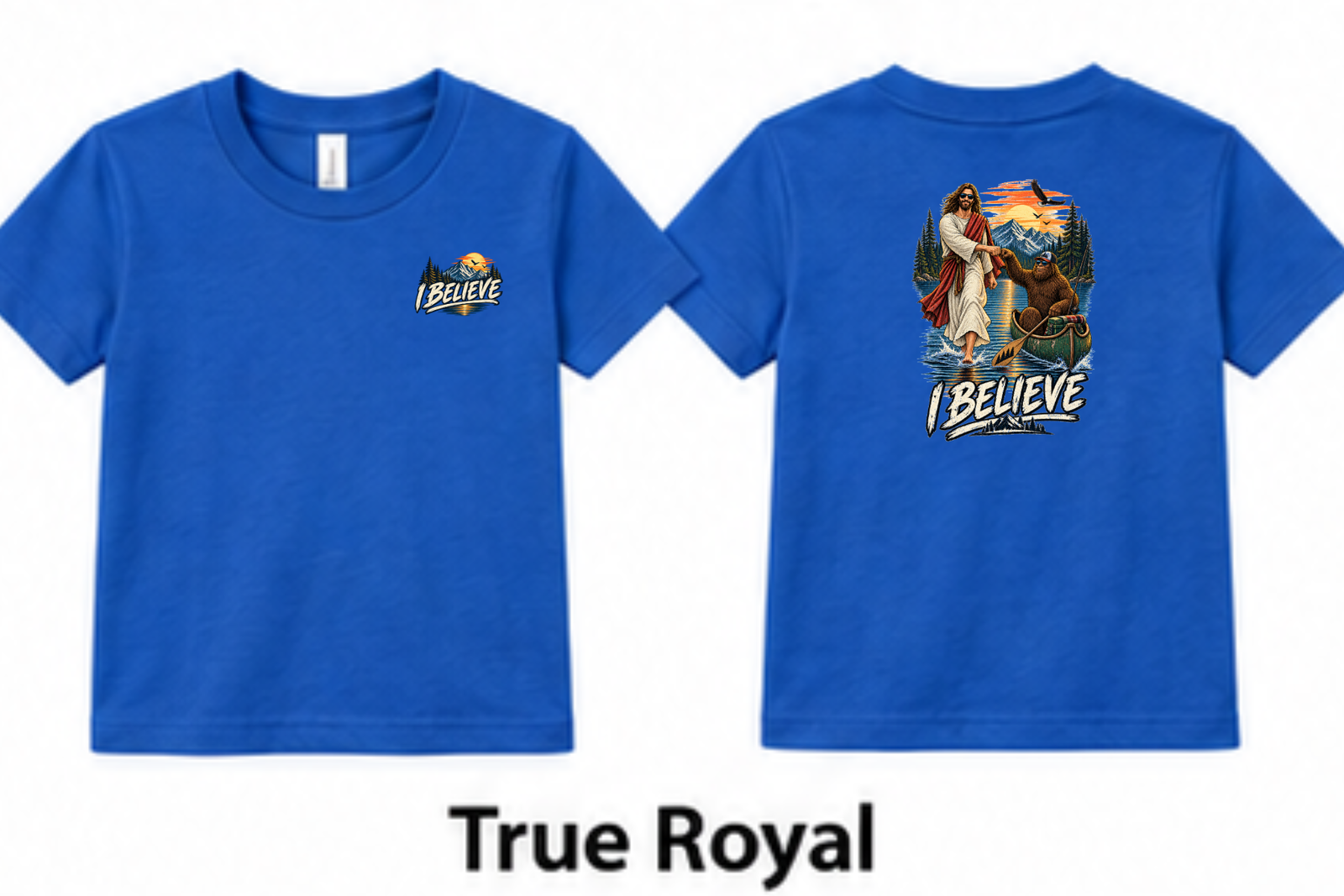 I Believe Hoodie YOUTH Tee - Image 3