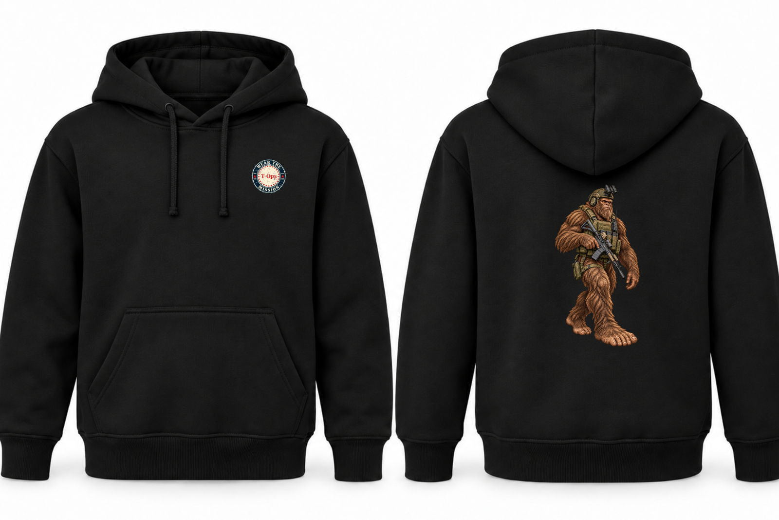 SQUATCH-COM — Youth Tactical Sasquatch Hoodie - Image 2