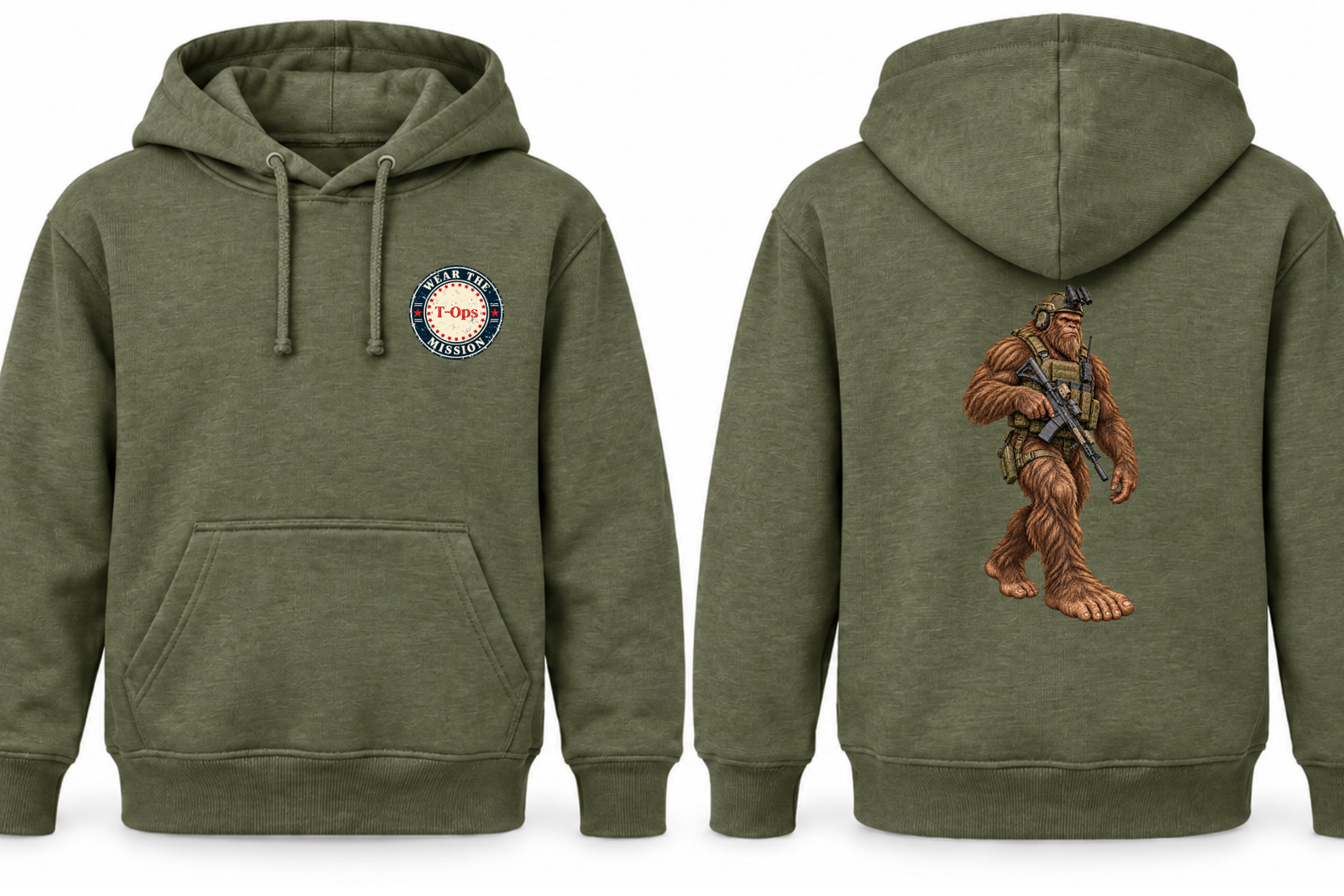 SQUATCH-COM Hoodie - Image 3