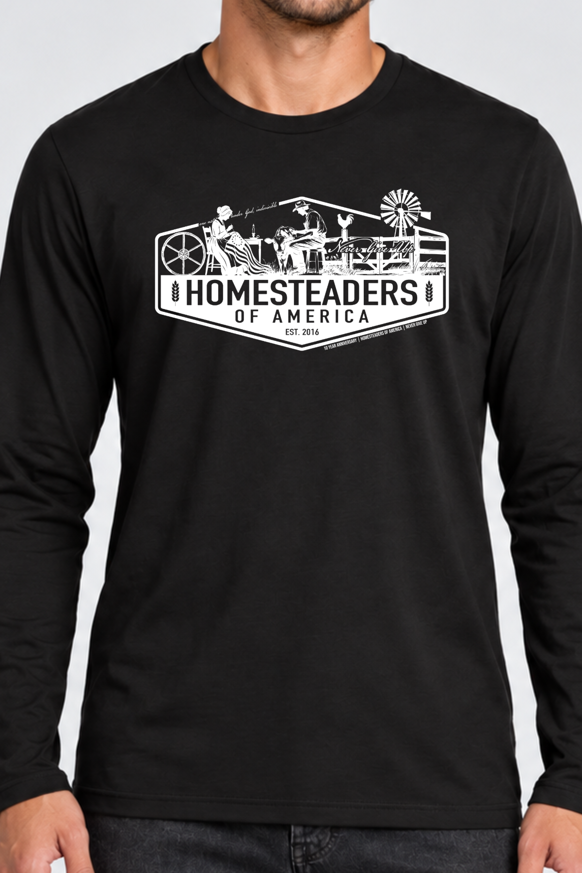 Limited Edition America 10TH Anniversary Long Sleeve Tee