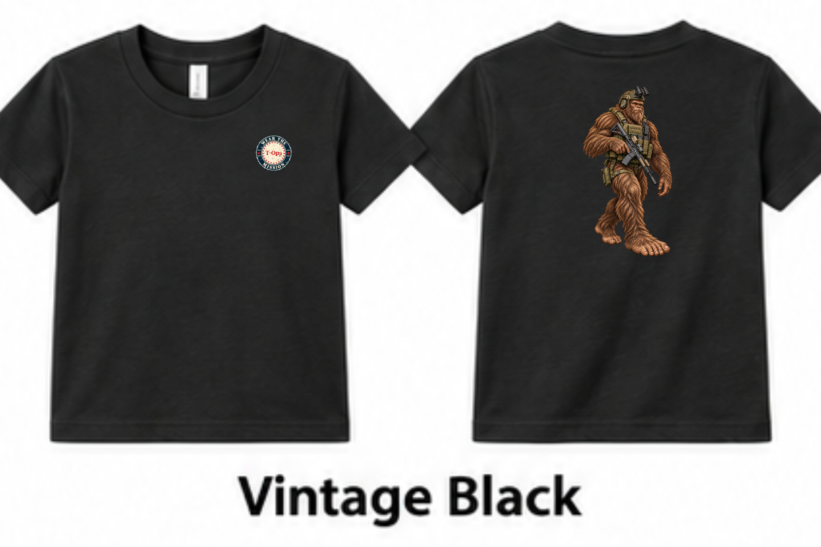 SQUATCH-COM — Youth Tactical Sasquatch Tee - Image 2