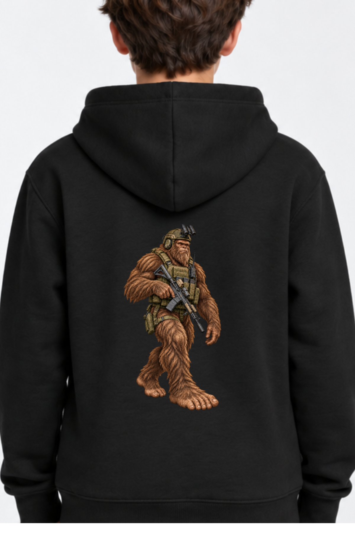 SQUATCH-COM — Youth Tactical Sasquatch Hoodie